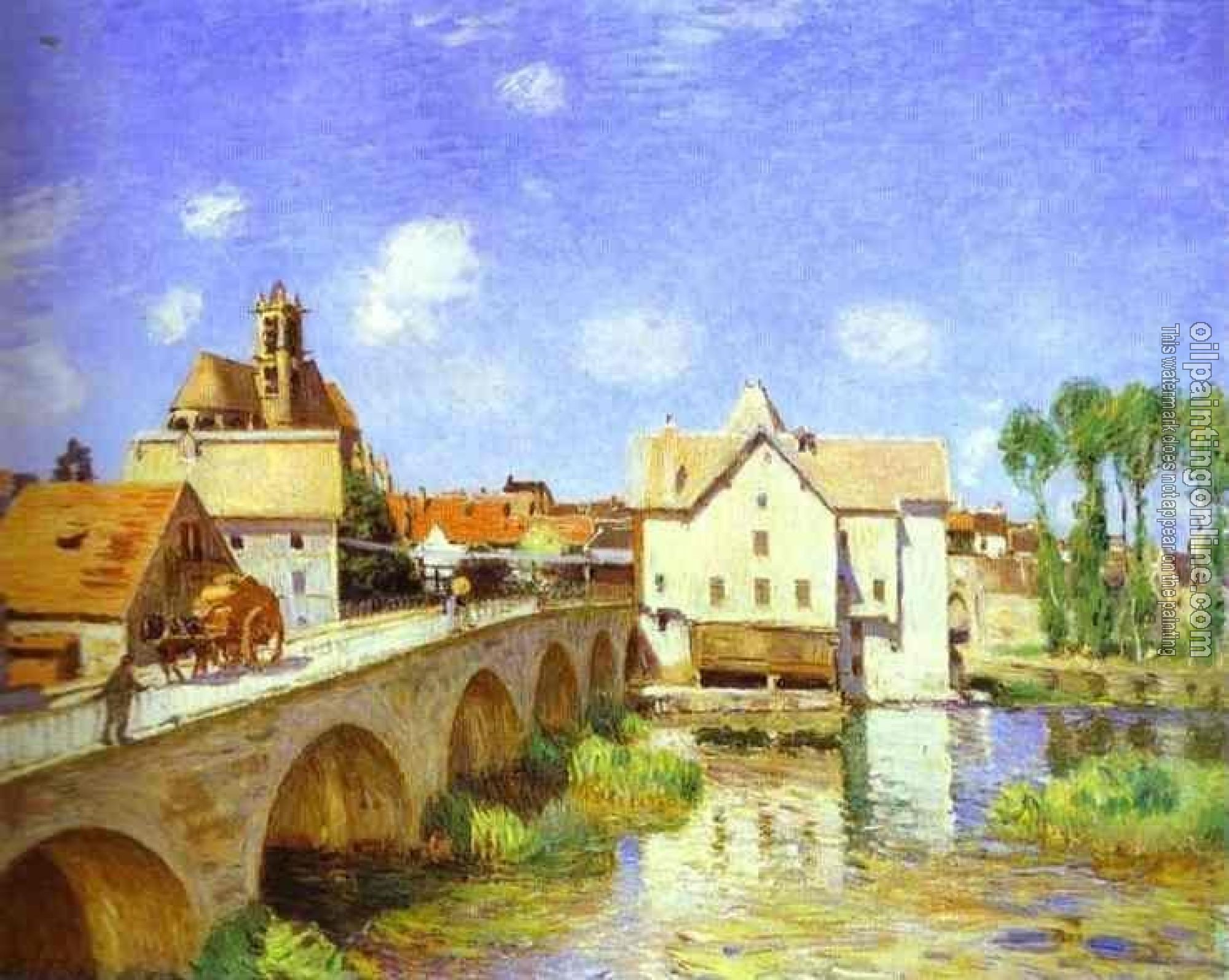 Sisley, Alfred - The Moret Bridge